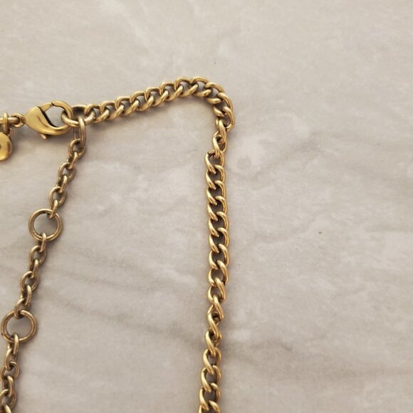 ✨ J.Crew Rhinestone Crystals Cluster Stacked Colorful Statement Necklace ✨ - Picture 5 of 15